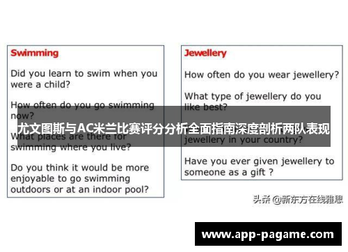 尤文图斯与AC米兰比赛评分分析全面指南深度剖析两队表现