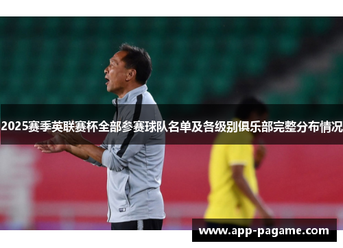 2025赛季英联赛杯全部参赛球队名单及各级别俱乐部完整分布情况