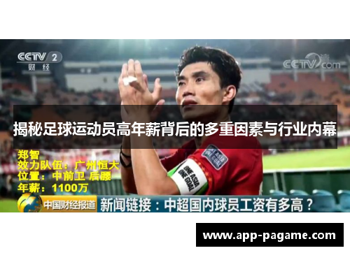 揭秘足球运动员高年薪背后的多重因素与行业内幕